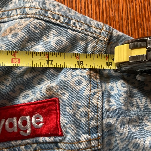 BROOKLYN CLOTH SAVAGE Streetwear Jean Jacket size XL - Picture 14 of 14